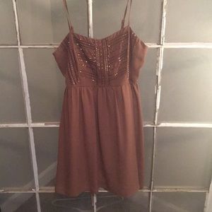 Tan dress for any occasion